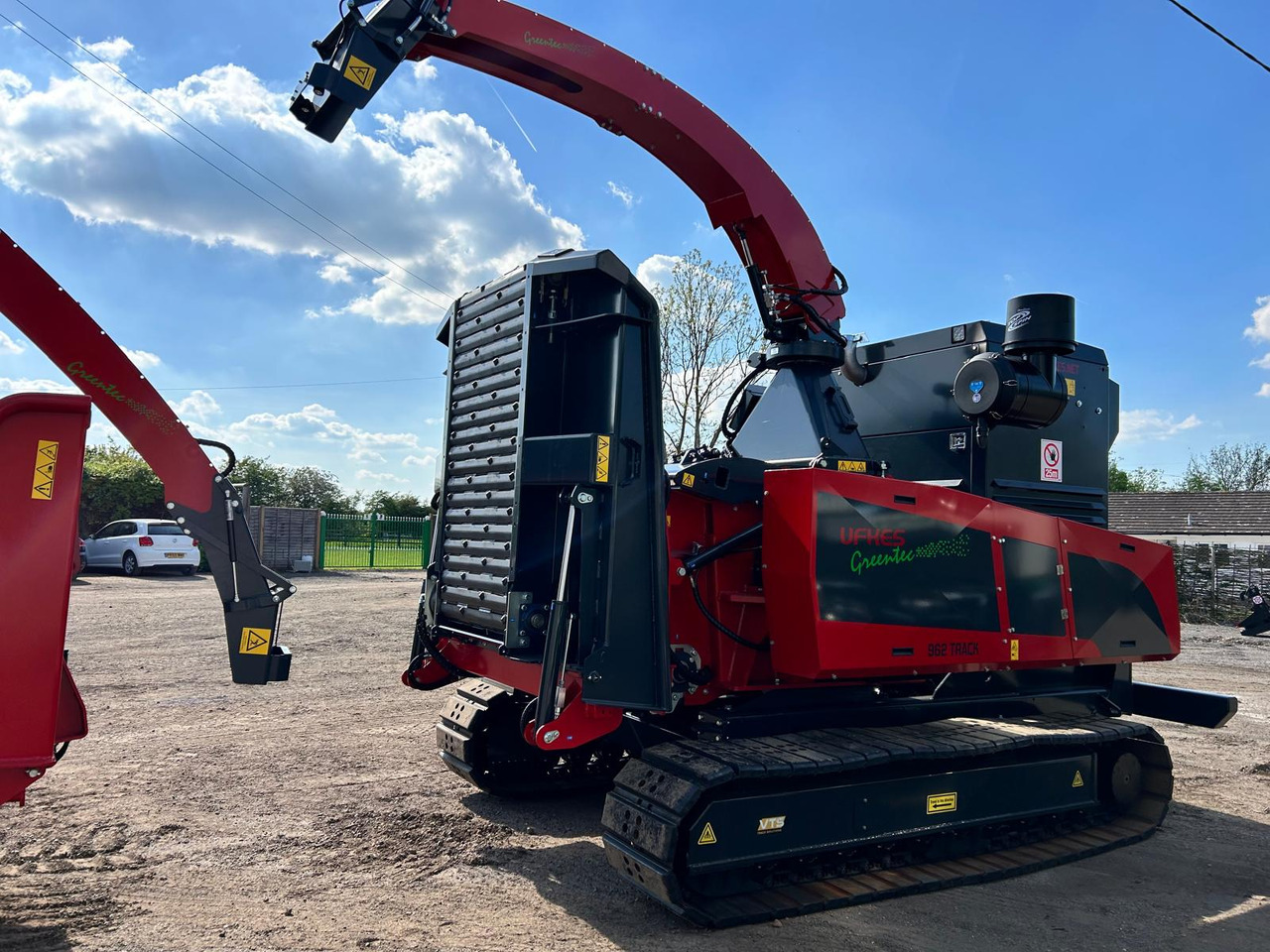 UFKES Greentec 962 Tracked Chipper - Ağaç parçalama makinesi: fotoğraf 4 UFKES Greentec 962 Tracked Chipper - Ağaç parçalama makinesi: fotoğraf 4
