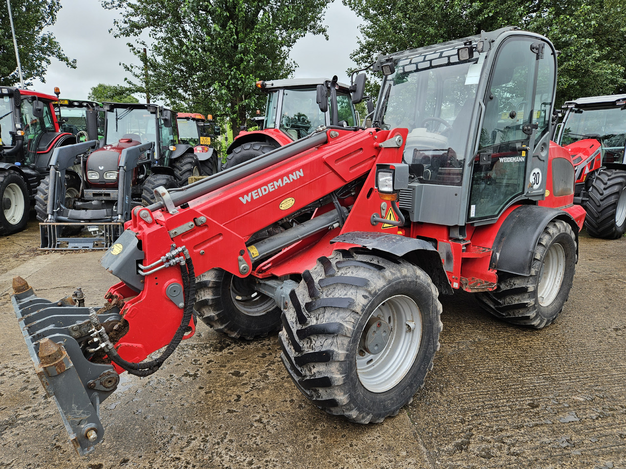 2018 Weidemann 3080 - Teleskopik tekerlekli yükleyici: fotoğraf 2 2018 Weidemann 3080 - Teleskopik tekerlekli yükleyici: fotoğraf 2