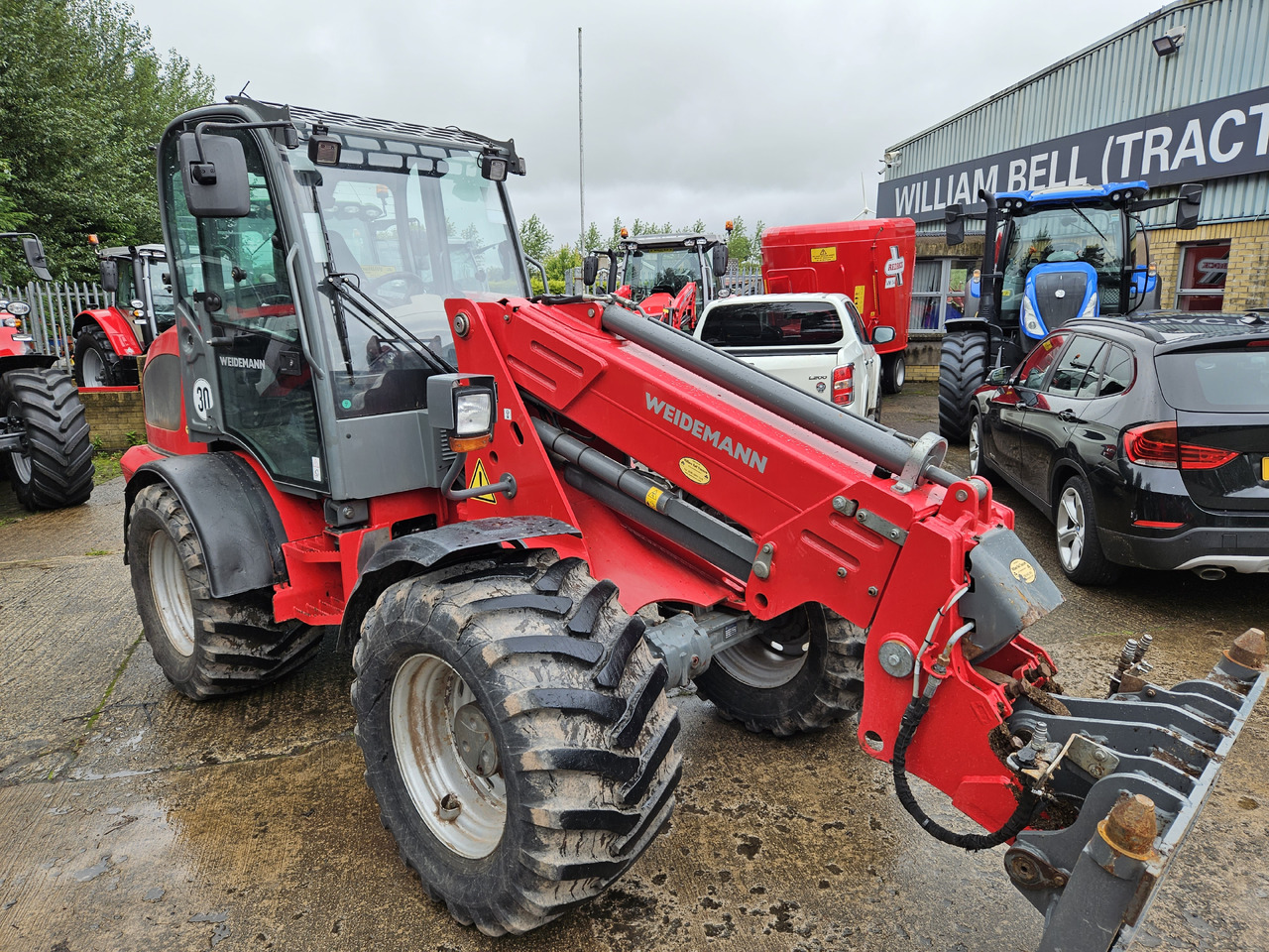 2018 Weidemann 3080 - Teleskopik tekerlekli yükleyici: fotoğraf 1 2018 Weidemann 3080 - Teleskopik tekerlekli yükleyici: fotoğraf 1