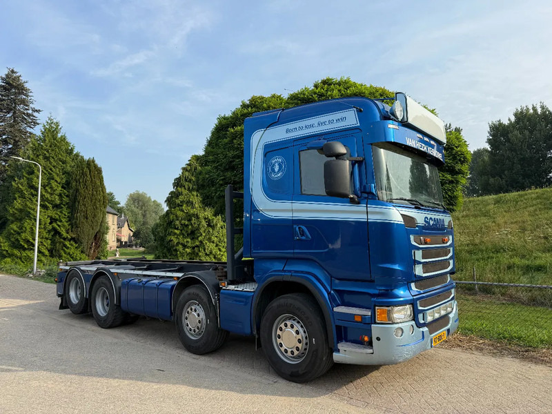 Scania R490 8X2 Manual EUR 6 Retarder TOP Truck - Konteynır taşıyıcı/ Yedek karoser kamyon: fotoğraf 5 Scania R490 8X2 Manual EUR 6 Retarder TOP Truck - Konteynır taşıyıcı/ Yedek karoser kamyon: fotoğraf 5