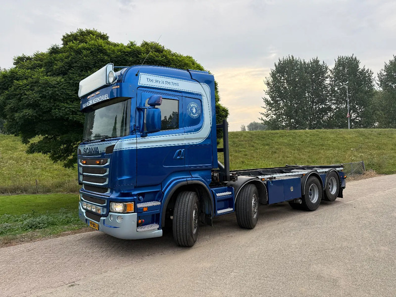 Scania R490 8X2 Manual EUR 6 Retarder TOP Truck - Konteynır taşıyıcı/ Yedek karoser kamyon: fotoğraf 4 Scania R490 8X2 Manual EUR 6 Retarder TOP Truck - Konteynır taşıyıcı/ Yedek karoser kamyon: fotoğraf 4