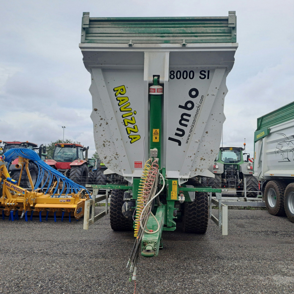 DUMPER RAVIZZA JUMBO 8000 ST - Damperli römork: fotoğraf 2 DUMPER RAVIZZA JUMBO 8000 ST - Damperli römork: fotoğraf 2