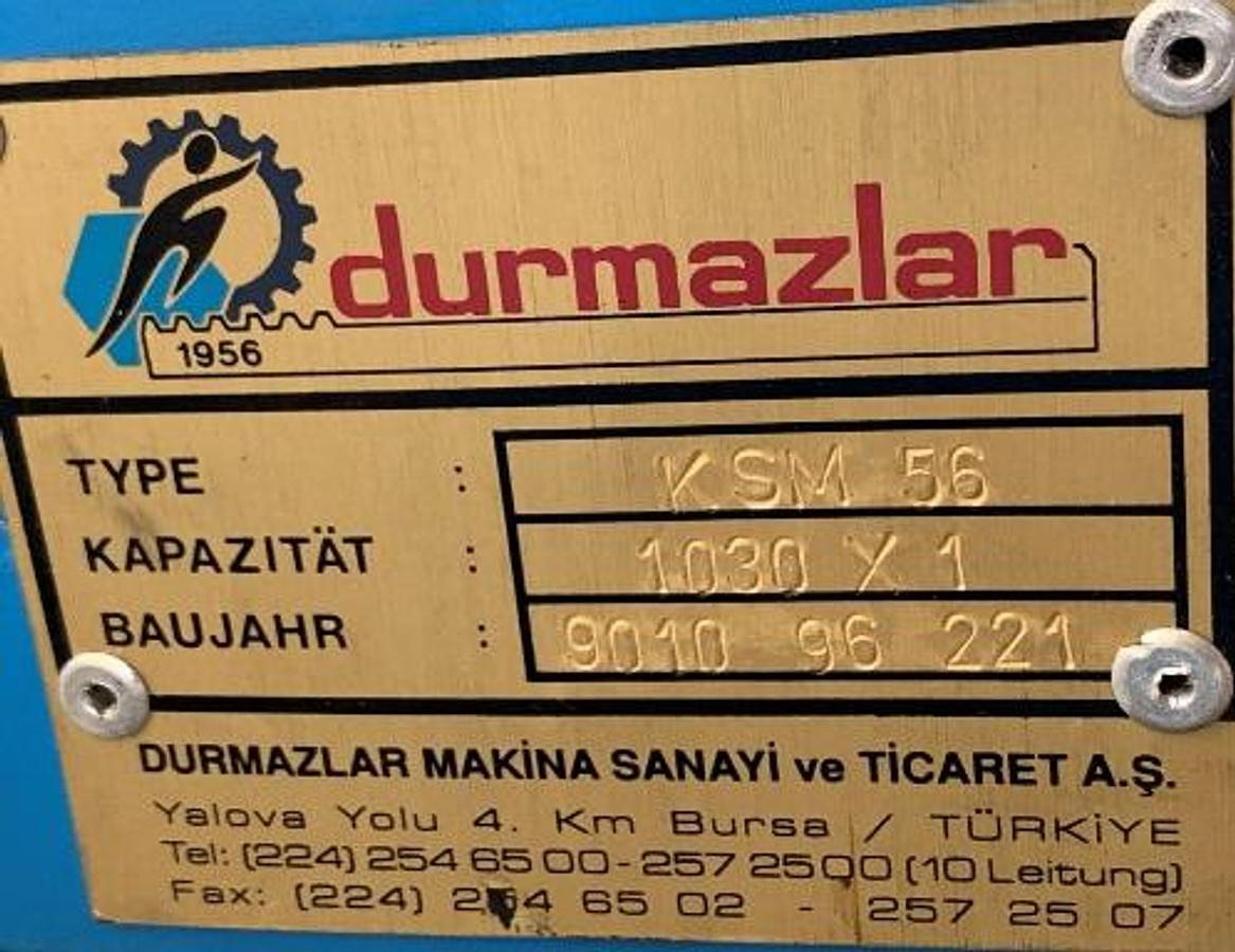 Dreiwalzen-Rundbiegemaschine DURMAZLAR - Metal işleme makinası: fotoğraf 3 Dreiwalzen-Rundbiegemaschine DURMAZLAR - Metal işleme makinası: fotoğraf 3