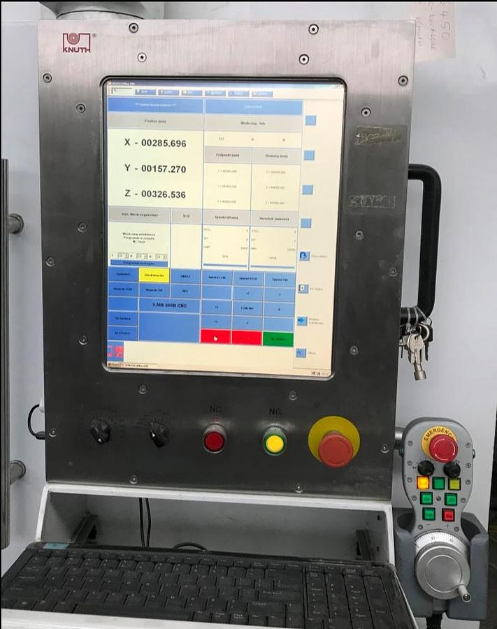 Vertikal-Bearbeitungszentrum KNUTH - CNC işleme merkezi: fotoğraf 5 Vertikal-Bearbeitungszentrum KNUTH - CNC işleme merkezi: fotoğraf 5