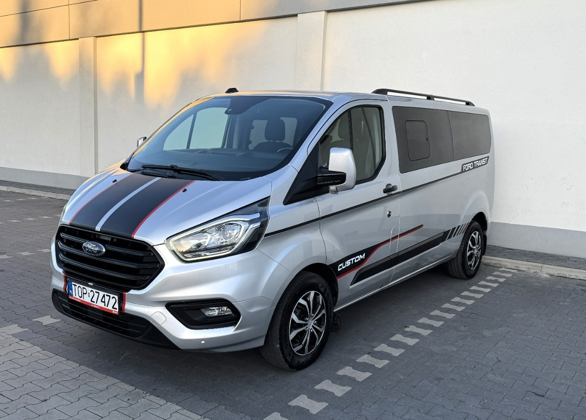 Ford Transit Custom 2.0 170KM Rok 2021 8 osobowy FV23 Salon PL Zadbany Super STAN - Çift kabin kamyonet: fotoğraf 1 Ford Transit Custom 2.0 170KM Rok 2021 8 osobowy FV23 Salon PL Zadbany Super STAN - Çift kabin kamyonet: fotoğraf 1