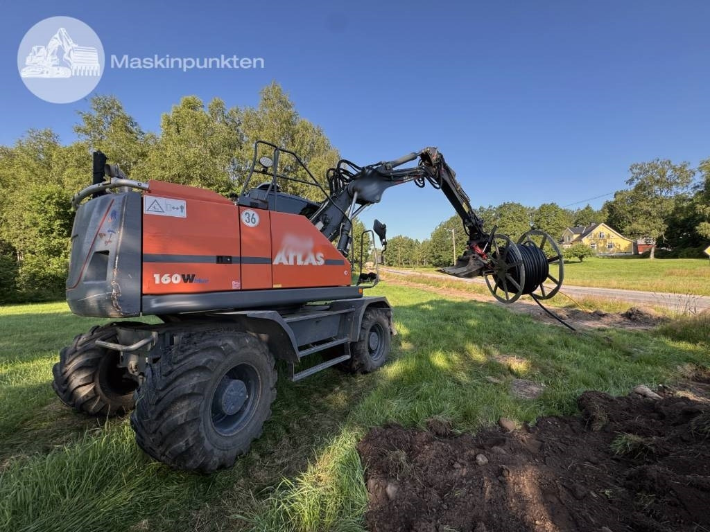 Atlas 160 W - Tekerlekli ekskavatör: fotoğraf 4 Atlas 160 W - Tekerlekli ekskavatör: fotoğraf 4