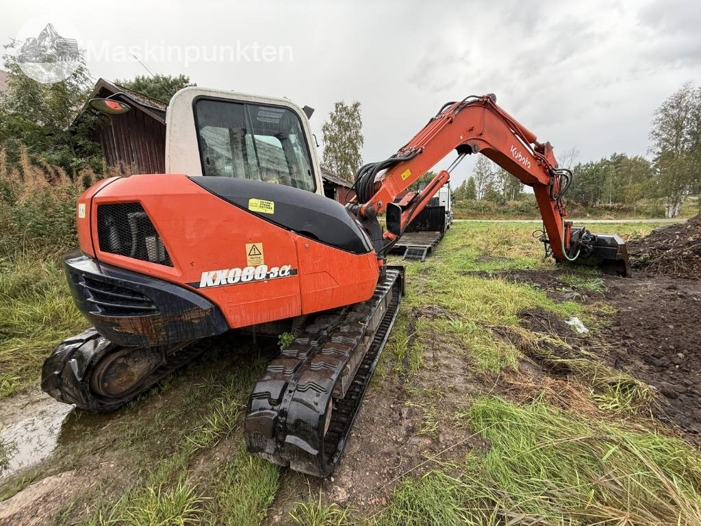 Kubota KX 080-3 A - Mini ekskavatör: fotoğraf 4 Kubota KX 080-3 A - Mini ekskavatör: fotoğraf 4
