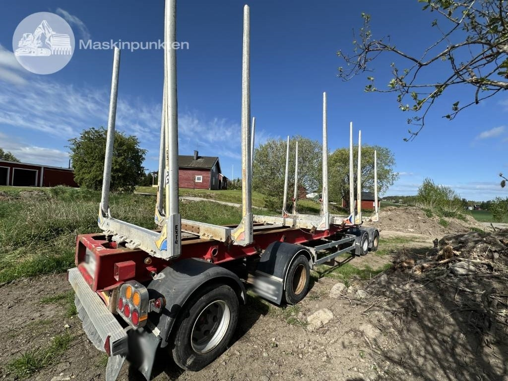 Mjölbysläpet VFL4-100-36 - Tomruk römorku: fotoğraf 4 Mjölbysläpet VFL4-100-36 - Tomruk römorku: fotoğraf 4