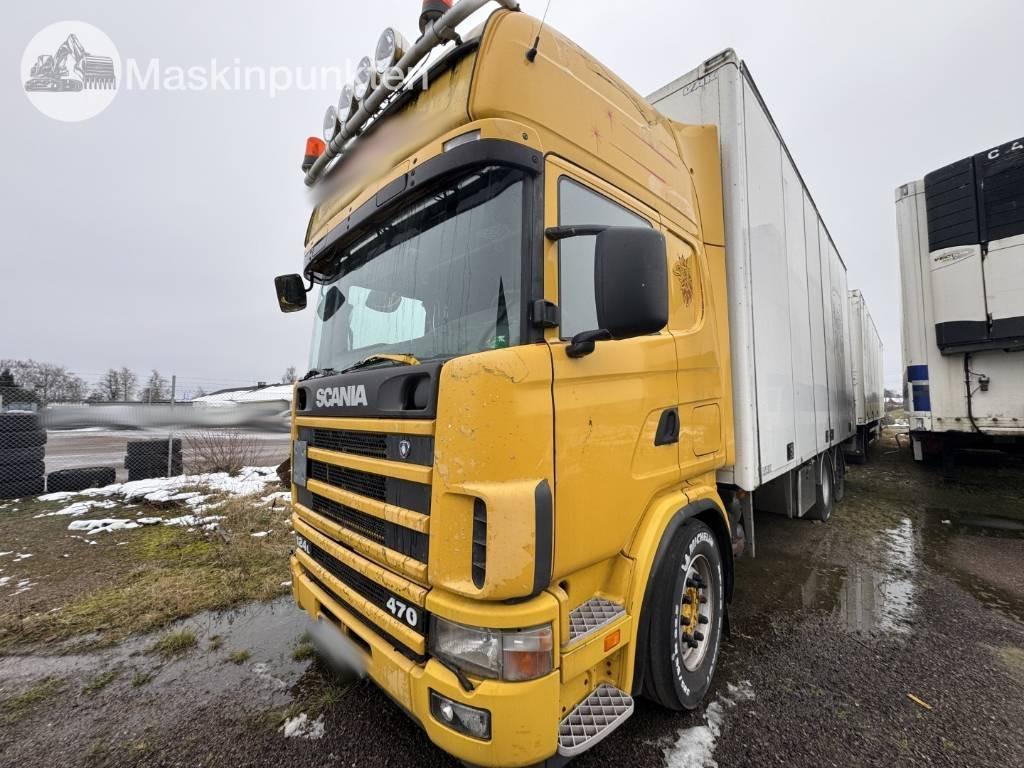 Scania R 124 - Kapalı kasa kamyon: fotoğraf 1 Scania R 124 - Kapalı kasa kamyon: fotoğraf 1