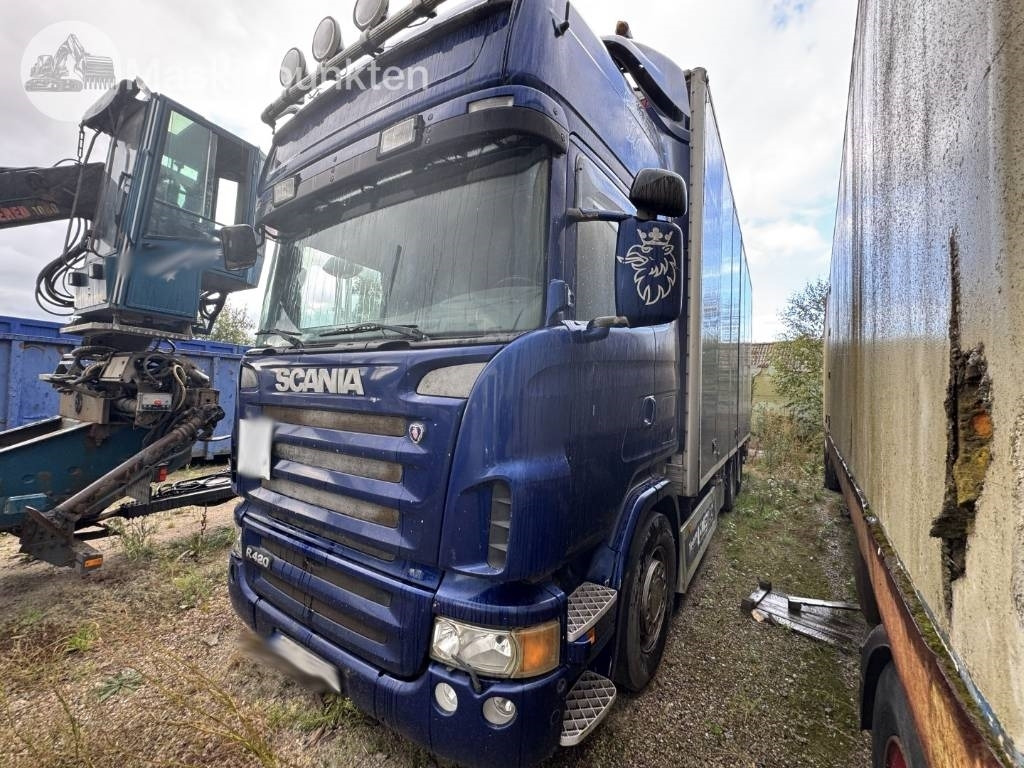 Scania R 420 LB - Kapalı kasa kamyon: fotoğraf 1 Scania R 420 LB - Kapalı kasa kamyon: fotoğraf 1