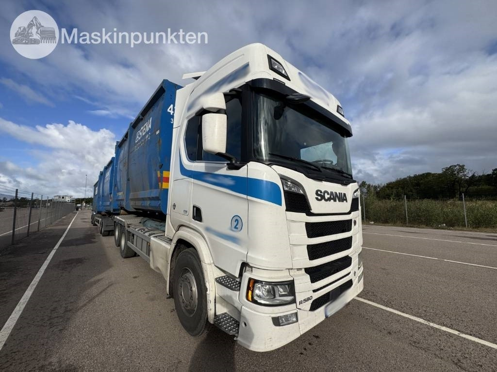 Scania R 580 EKIPAGE - Kancalı yükleyici kamyon: fotoğraf 4 Scania R 580 EKIPAGE - Kancalı yükleyici kamyon: fotoğraf 4