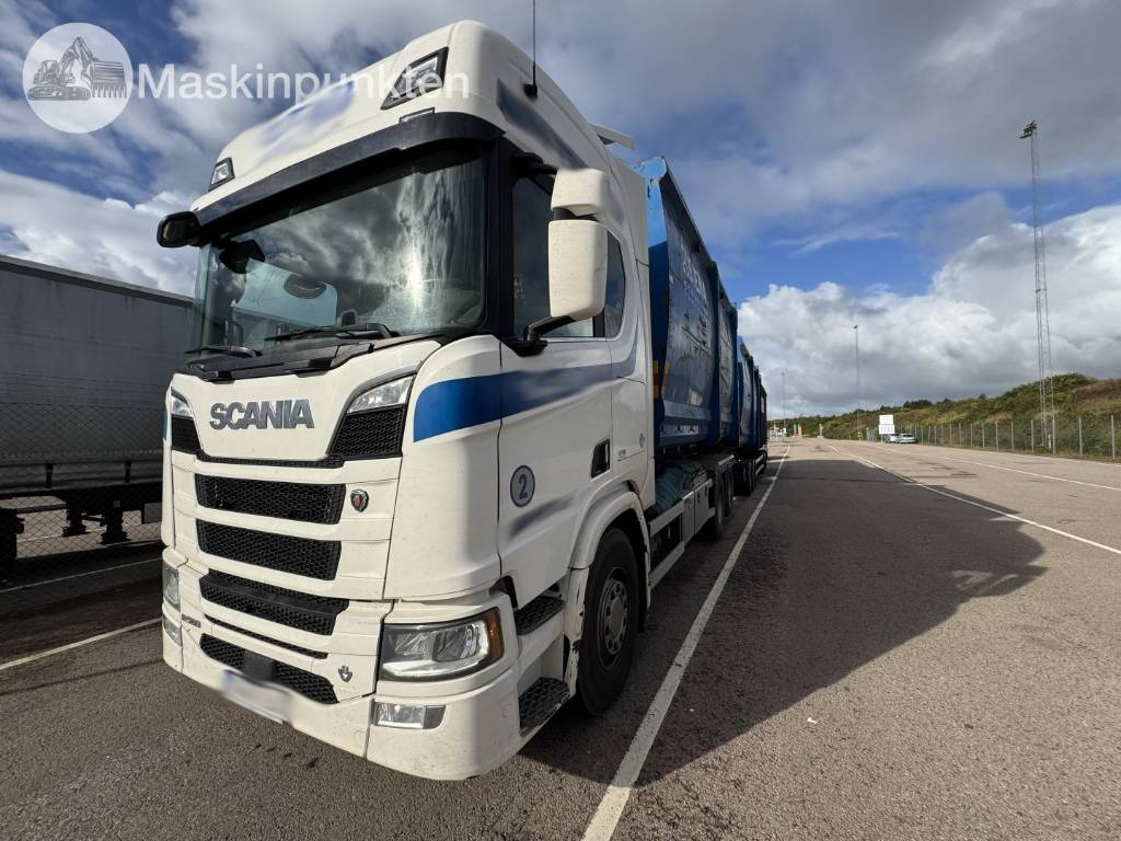 Scania R 580 EKIPAGE - Kancalı yükleyici kamyon: fotoğraf 1 Scania R 580 EKIPAGE - Kancalı yükleyici kamyon: fotoğraf 1