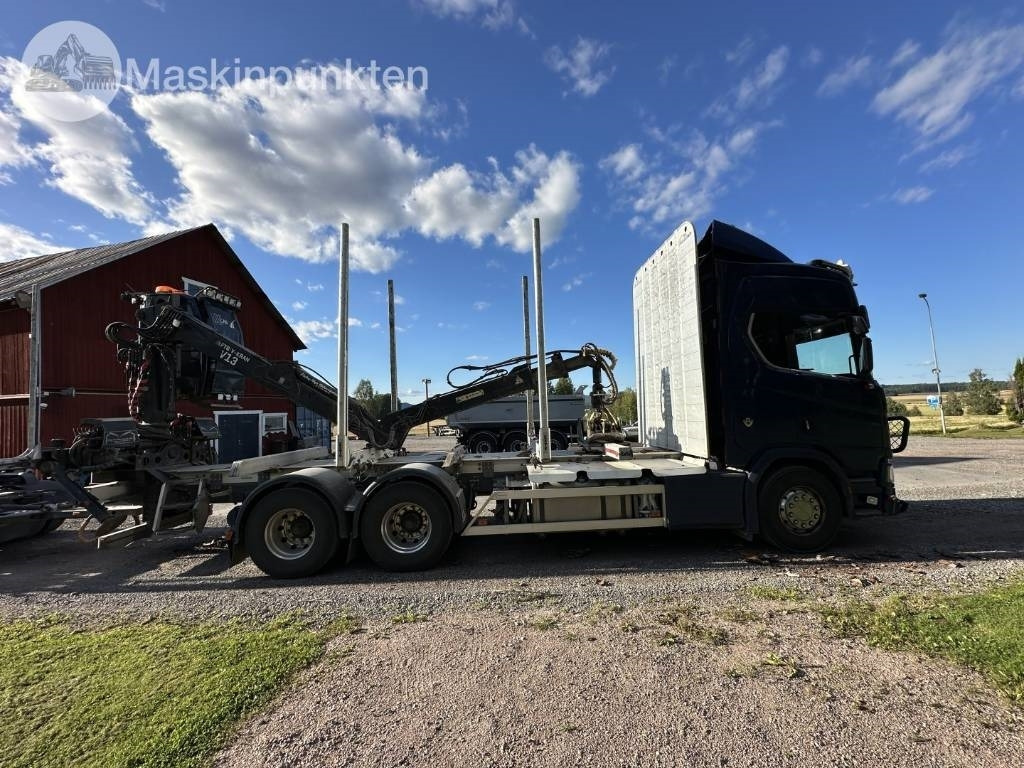 Scania R 650 - Tomruk kamyonu: fotoğraf 4 Scania R 650 - Tomruk kamyonu: fotoğraf 4