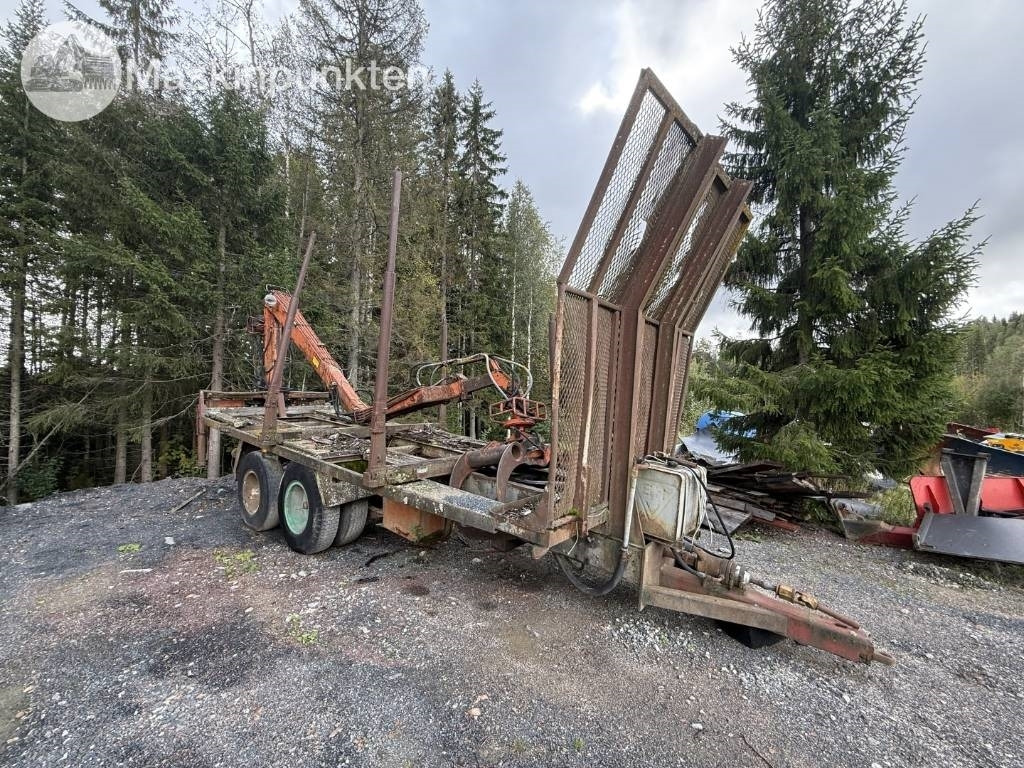 Traktorvagn med kran Okänt  - Traktör römorku: fotoğraf 3 Traktorvagn med kran Okänt  - Traktör römorku: fotoğraf 3