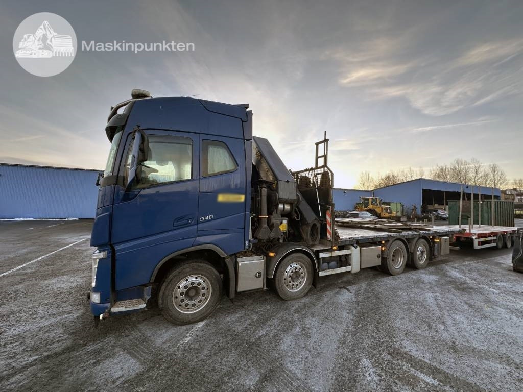 Volvo FH 540 - Vinçli kamyon: fotoğraf 2 Volvo FH 540 - Vinçli kamyon: fotoğraf 2