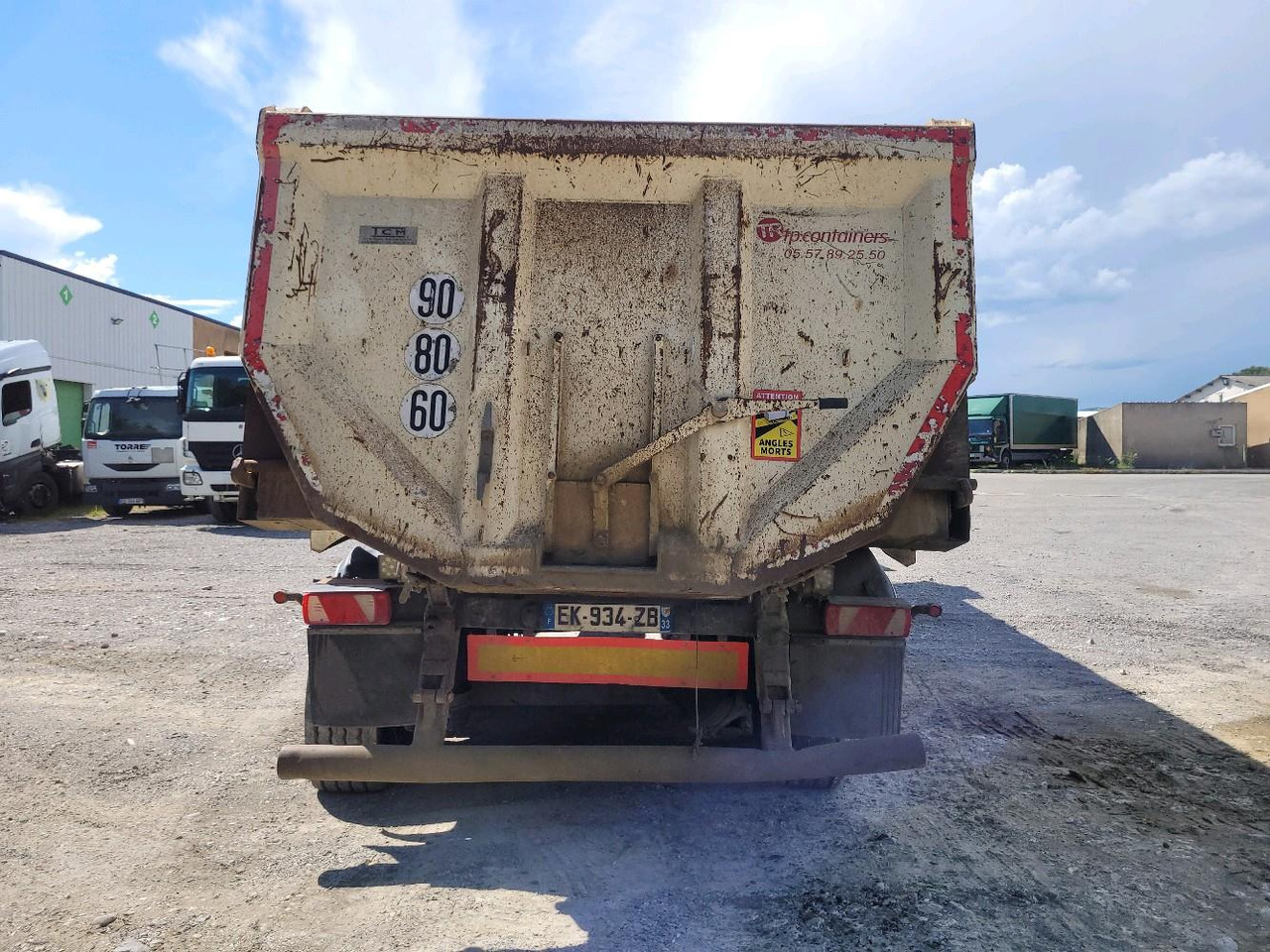 LOUAULT BENNE TP SR39 - Damperli dorse: fotoğraf 5 LOUAULT BENNE TP SR39 - Damperli dorse: fotoğraf 5