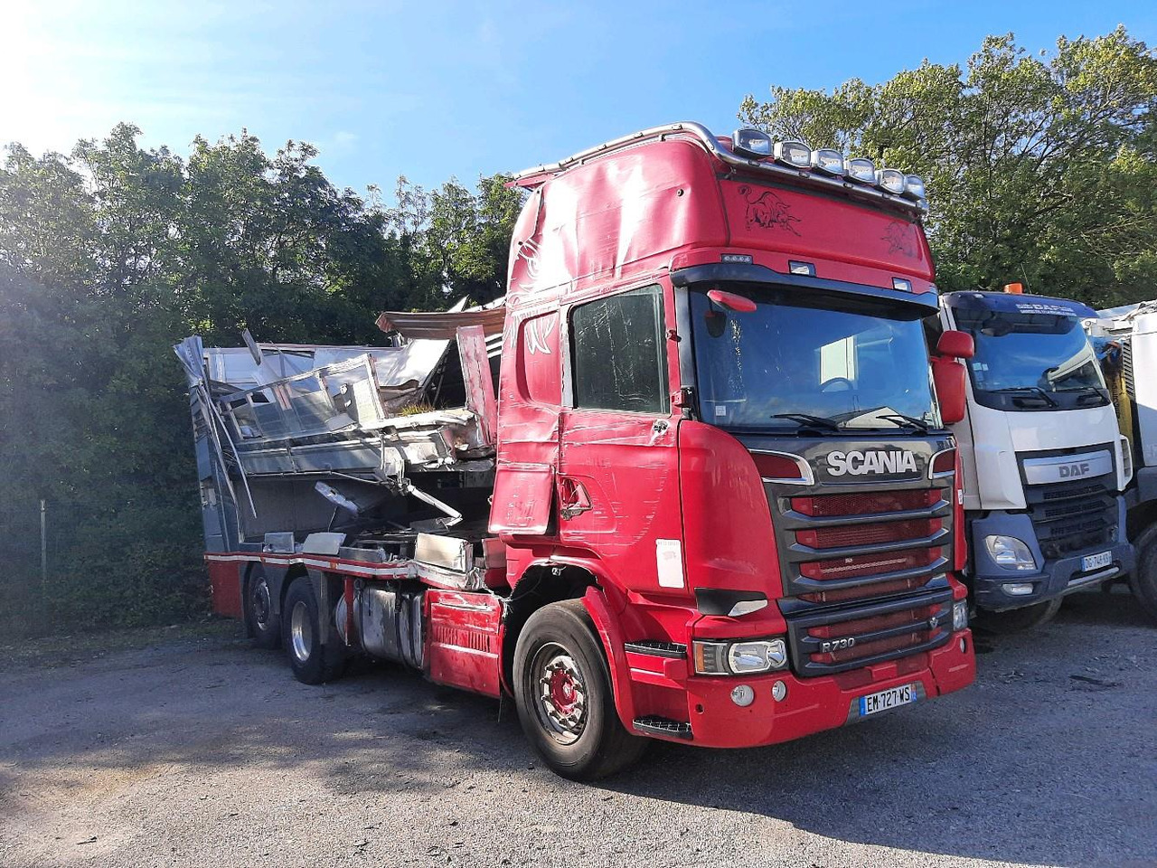 SCANIA R730 PORTEUR BETALLIERE - Hayvan nakil aracı kamyon: fotoğraf 1 SCANIA R730 PORTEUR BETALLIERE - Hayvan nakil aracı kamyon: fotoğraf 1