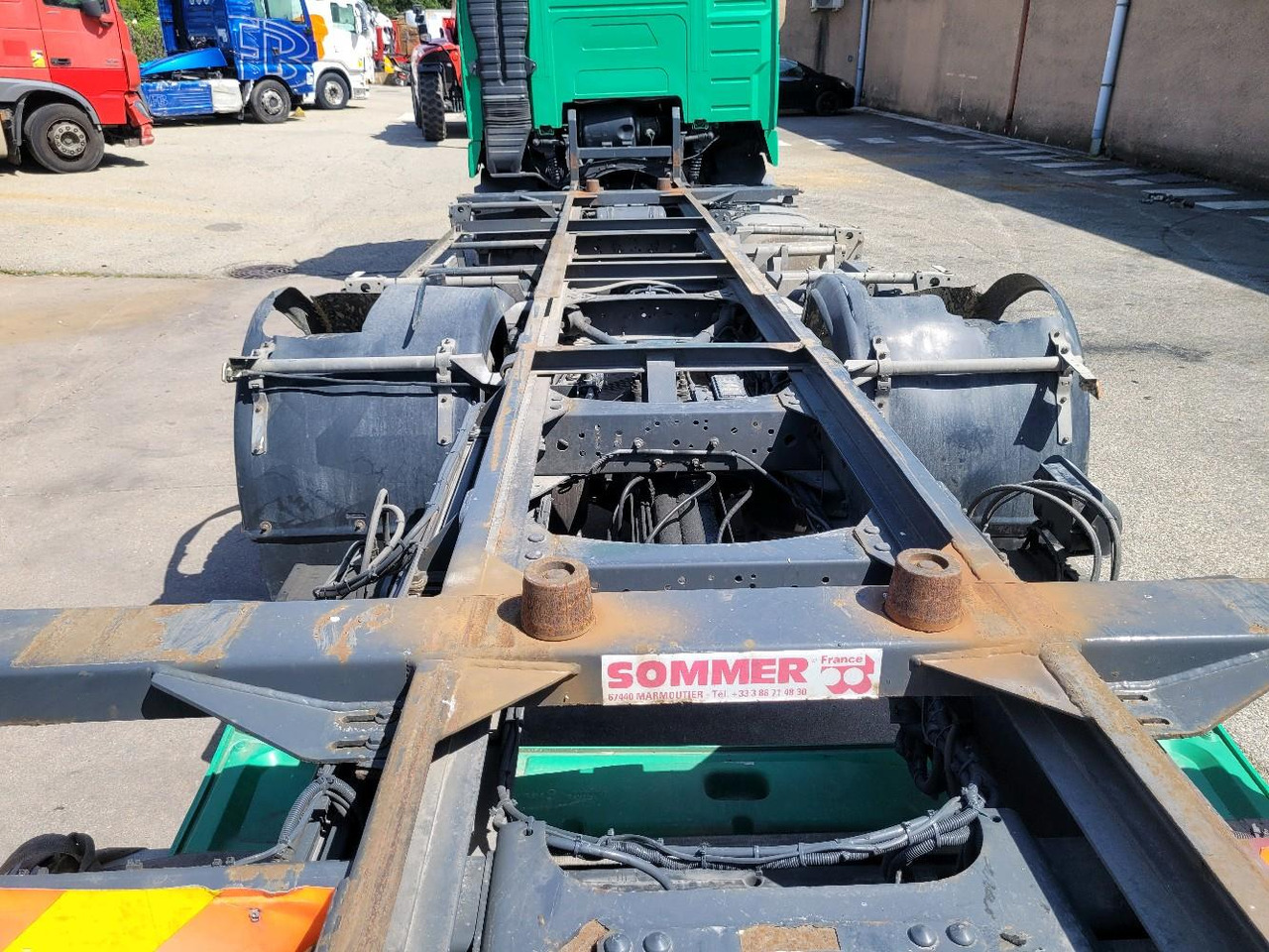 Konteynır taşıyıcı/ Yedek karoser kamyon VOLVO FH12 420 GLOBETROTTER: fotoğraf 6