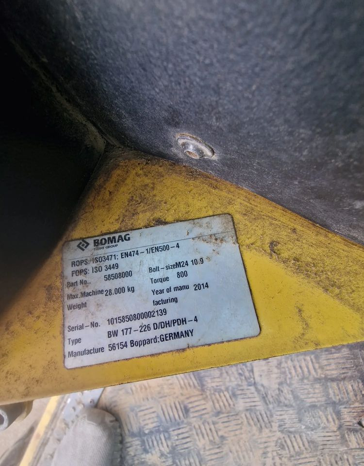 Silindir makinesi Bomag Bw 213 DH-4: fotoğraf 19