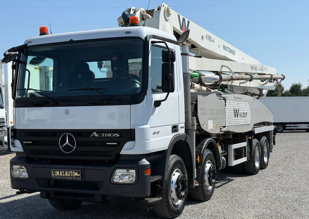 Mercedes-Benz ACTROS 4141 8X4 42 M GOTOWA DO PRACY - Diğer araçlar: fotoğraf 1 Mercedes-Benz ACTROS 4141 8X4 42 M GOTOWA DO PRACY - Diğer araçlar: fotoğraf 1