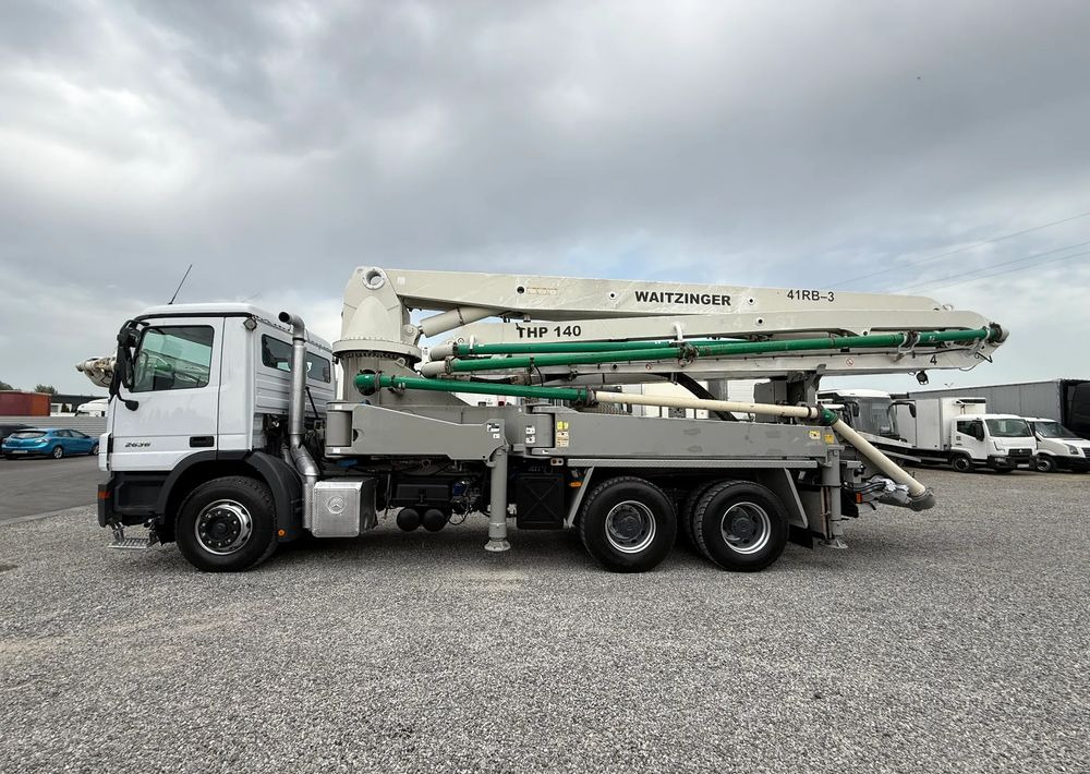 Mercedes-Benz ACTROS 2636 6X4 36 M WAITZINGER - Mobil beton pompası: fotoğraf 4 Mercedes-Benz ACTROS 2636 6X4 36 M WAITZINGER - Mobil beton pompası: fotoğraf 4