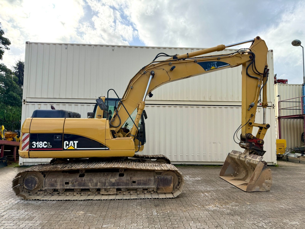 CAT 318CL / 2005 BJ / Deutsche Maschine - Paletli ekskavatör: fotoğraf 5 CAT 318CL / 2005 BJ / Deutsche Maschine - Paletli ekskavatör: fotoğraf 5