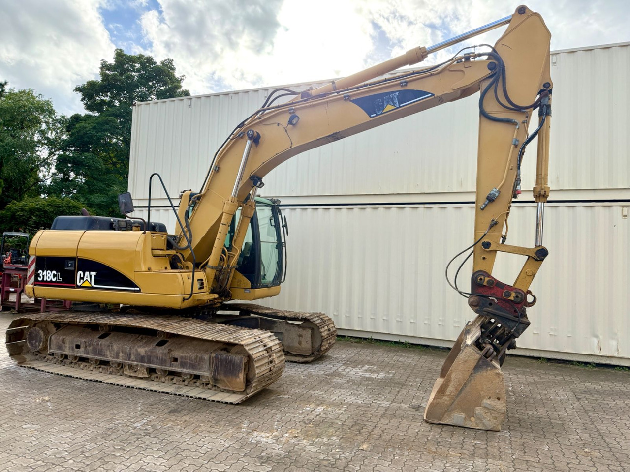 CAT 318CL / 2005 BJ / Deutsche Maschine - Paletli ekskavatör: fotoğraf 4 CAT 318CL / 2005 BJ / Deutsche Maschine - Paletli ekskavatör: fotoğraf 4