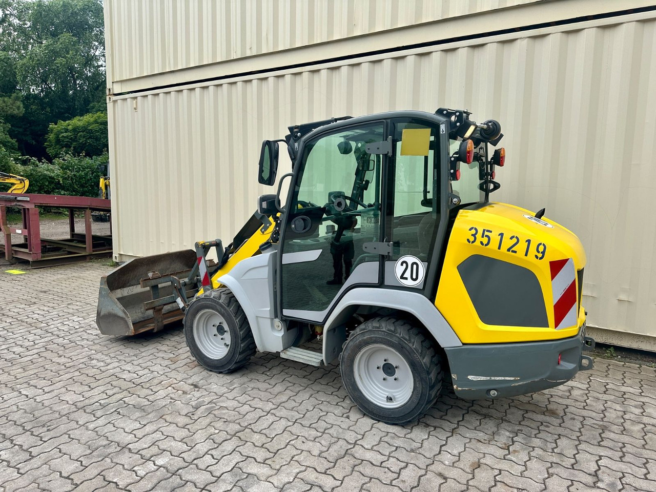 Kramer 5035 / 2021 BJ / 951 H / Schaufel + Gabel - Tekerlekli yükleyici: fotoğraf 5 Kramer 5035 / 2021 BJ / 951 H / Schaufel + Gabel - Tekerlekli yükleyici: fotoğraf 5