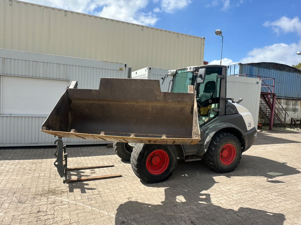 MECALAC AS900 Schwenklader / Klappschaufel + Gabel - Tekerlekli yükleyici: fotoğraf 4 MECALAC AS900 Schwenklader / Klappschaufel + Gabel - Tekerlekli yükleyici: fotoğraf 4