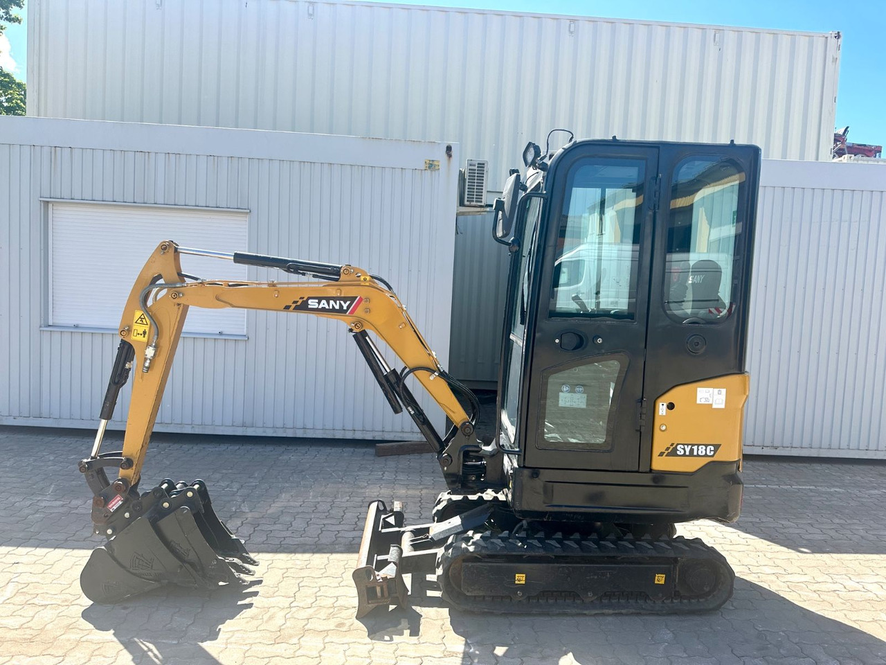 Sany SY18C / 2022 BJ / 294 H / 3 x Löffel - Mini ekskavatör: fotoğraf 2 Sany SY18C / 2022 BJ / 294 H / 3 x Löffel - Mini ekskavatör: fotoğraf 2