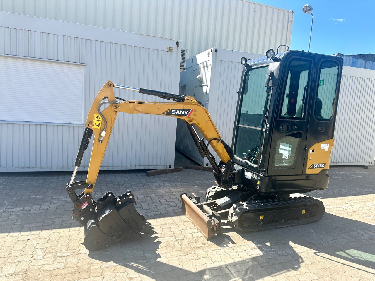Sany SY18C / 2022 BJ / 294 H / 3 x Löffel - Mini ekskavatör: fotoğraf 1 Sany SY18C / 2022 BJ / 294 H / 3 x Löffel - Mini ekskavatör: fotoğraf 1