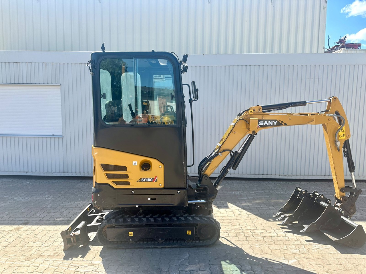 Sany SY18C / 2022 BJ / 294 H / 3 x Löffel - Mini ekskavatör: fotoğraf 5 Sany SY18C / 2022 BJ / 294 H / 3 x Löffel - Mini ekskavatör: fotoğraf 5