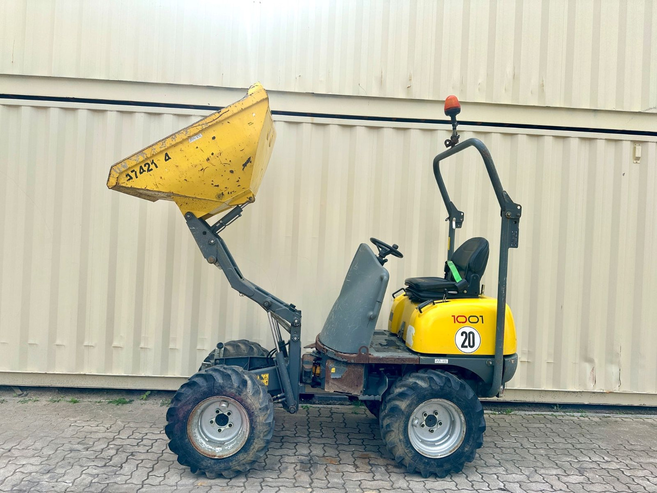 Wacker 1001 Hochkipper / 2016 BJ / 1.000 KG / 1.342 H - Mini damperli kamyon: fotoğraf 1 Wacker 1001 Hochkipper / 2016 BJ / 1.000 KG / 1.342 H - Mini damperli kamyon: fotoğraf 1