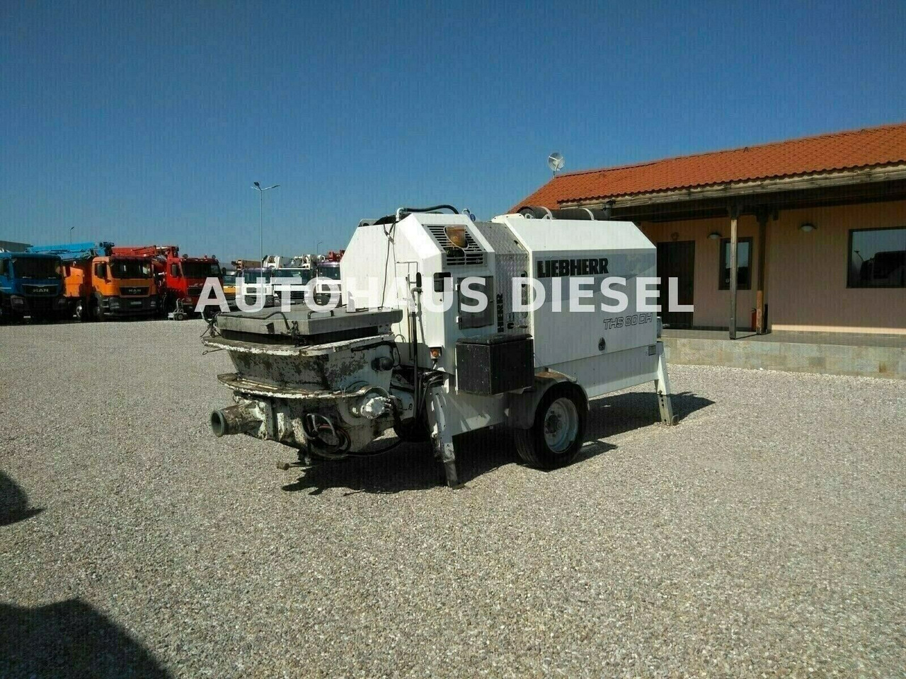 Liebherr THS 80 DH - Sabit beton pompası: fotoğraf 4 Liebherr THS 80 DH - Sabit beton pompası: fotoğraf 4