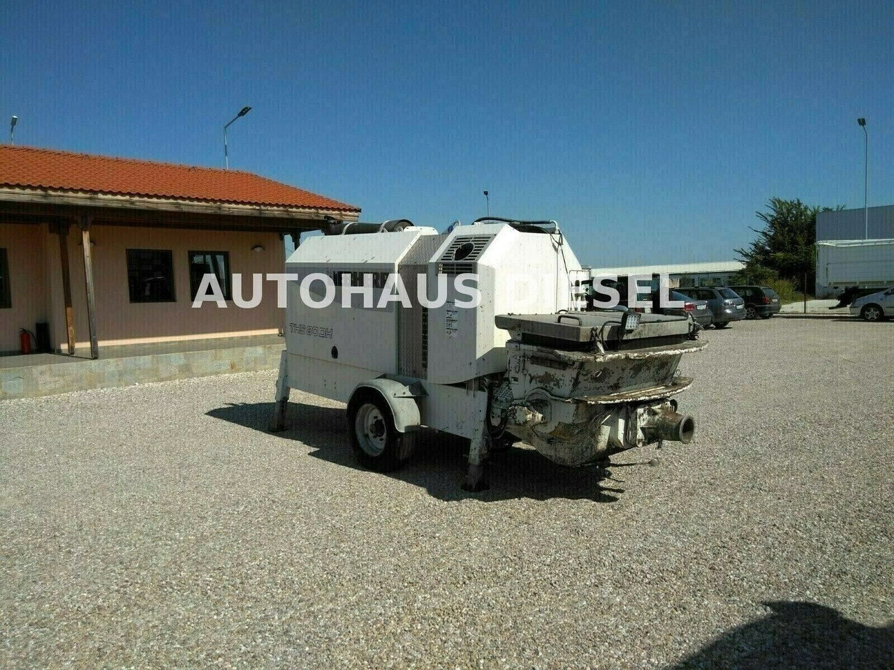 Liebherr THS 80 DH - Sabit beton pompası: fotoğraf 3 Liebherr THS 80 DH - Sabit beton pompası: fotoğraf 3