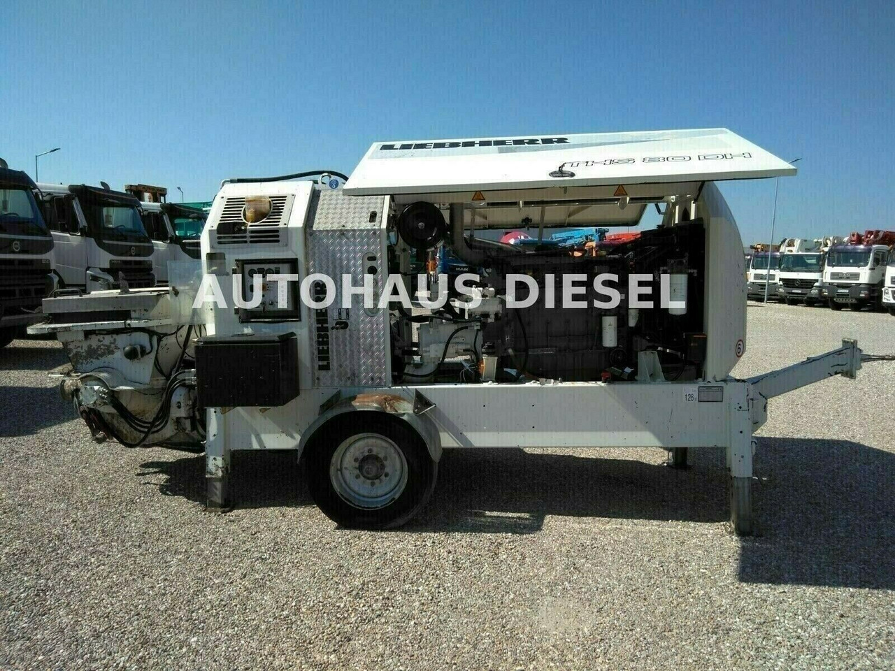 Liebherr THS 80 DH - Sabit beton pompası: fotoğraf 5 Liebherr THS 80 DH - Sabit beton pompası: fotoğraf 5