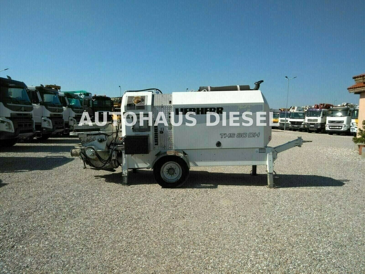 Liebherr THS 80 DH - Sabit beton pompası: fotoğraf 1 Liebherr THS 80 DH - Sabit beton pompası: fotoğraf 1