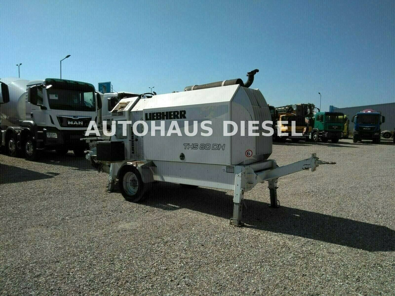 Liebherr THS 80 DH - Sabit beton pompası: fotoğraf 2 Liebherr THS 80 DH - Sabit beton pompası: fotoğraf 2