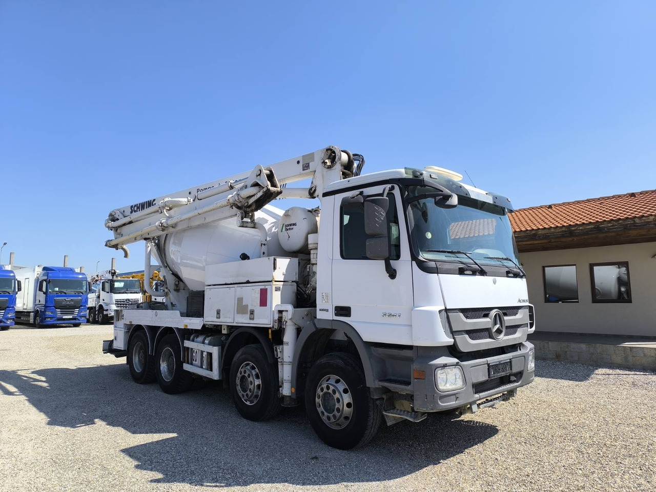 MERCEDES-BENZ ACTROS 3241 SCHWING FBP24 - Mobil beton pompası: fotoğraf 1 MERCEDES-BENZ ACTROS 3241 SCHWING FBP24 - Mobil beton pompası: fotoğraf 1