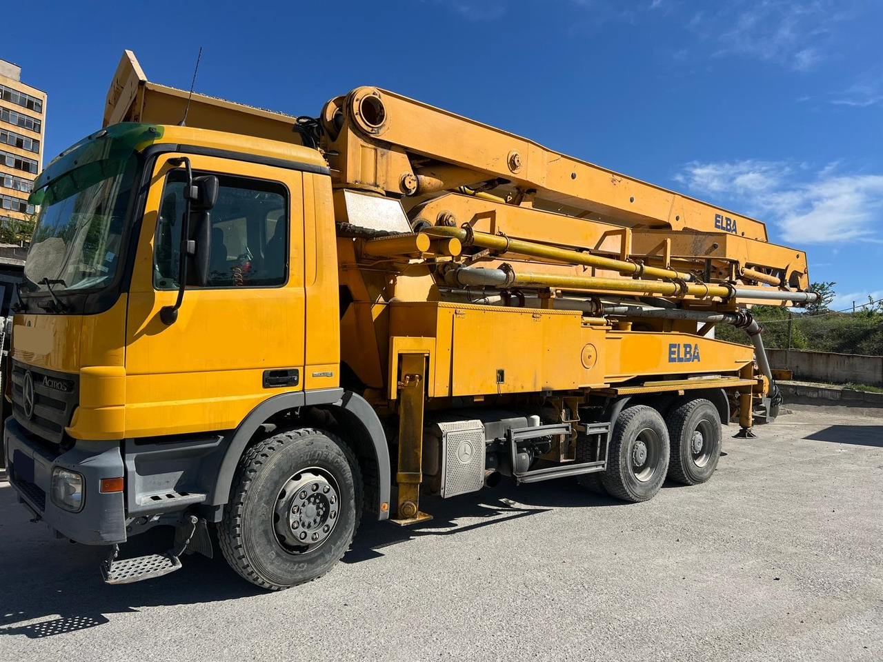 MERCEDES-BENZ ACTROS 3332 ELBA SCHWING 36M - Mobil beton pompası: fotoğraf 1 MERCEDES-BENZ ACTROS 3332 ELBA SCHWING 36M - Mobil beton pompası: fotoğraf 1