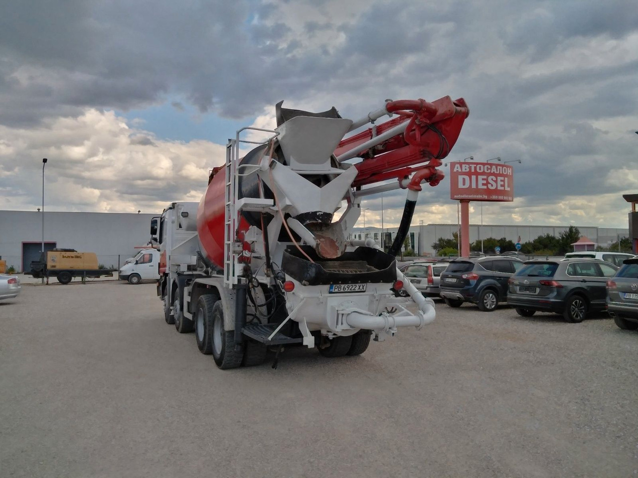 Mercedes-Benz ACTROS 3240 Putzmeister 26.67S - Pompalı mikser: fotoğraf 5 Mercedes-Benz ACTROS 3240 Putzmeister 26.67S - Pompalı mikser: fotoğraf 5