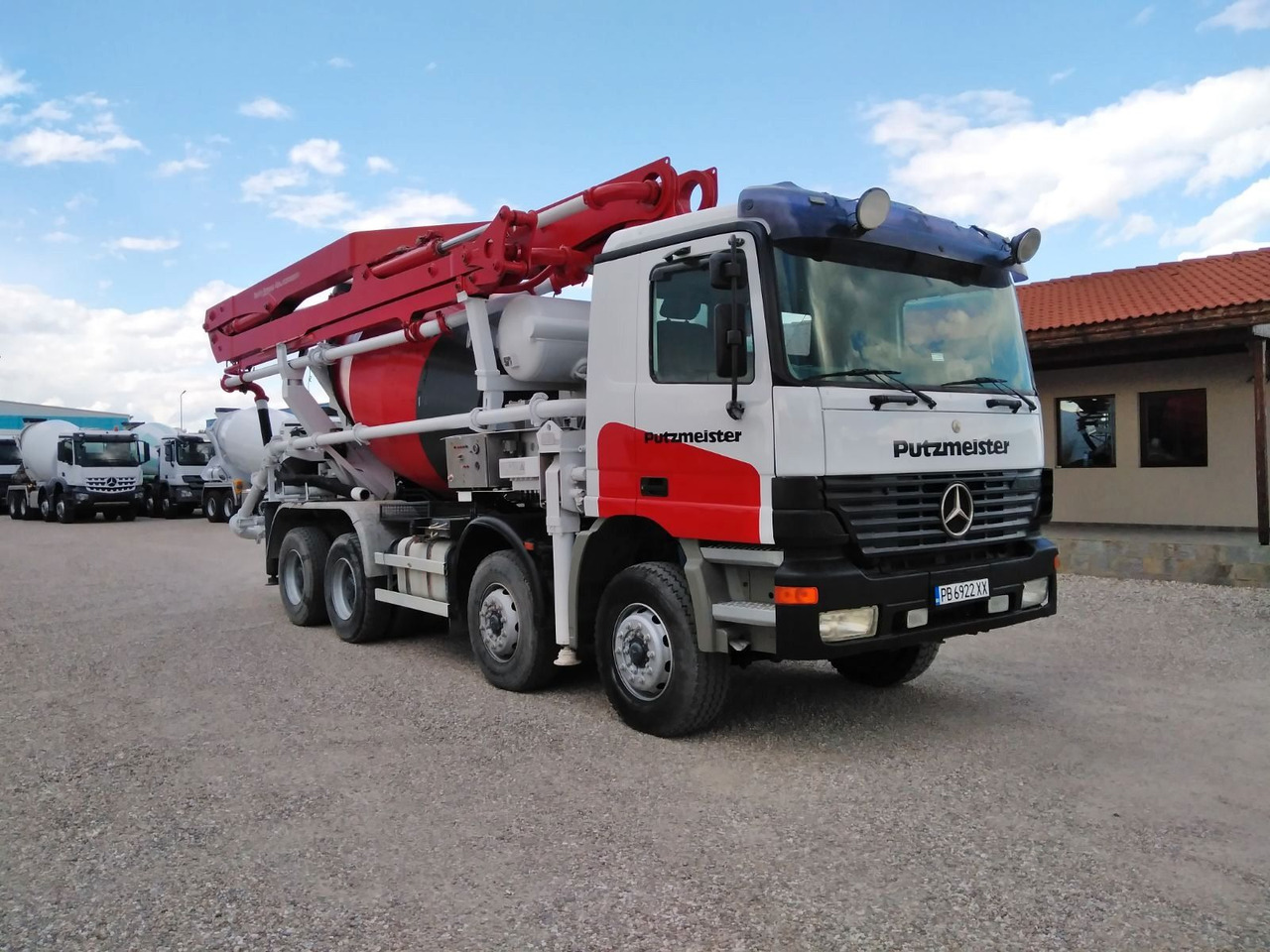 Mercedes-Benz ACTROS 3240 Putzmeister 26.67S - Pompalı mikser: fotoğraf 1 Mercedes-Benz ACTROS 3240 Putzmeister 26.67S - Pompalı mikser: fotoğraf 1