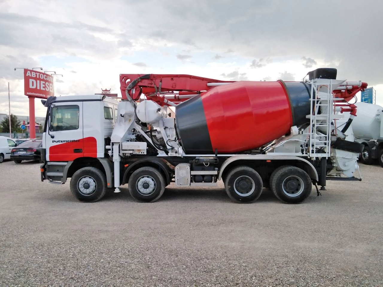Mercedes-Benz ACTROS 3240 Putzmeister 26.67S - Pompalı mikser: fotoğraf 4 Mercedes-Benz ACTROS 3240 Putzmeister 26.67S - Pompalı mikser: fotoğraf 4