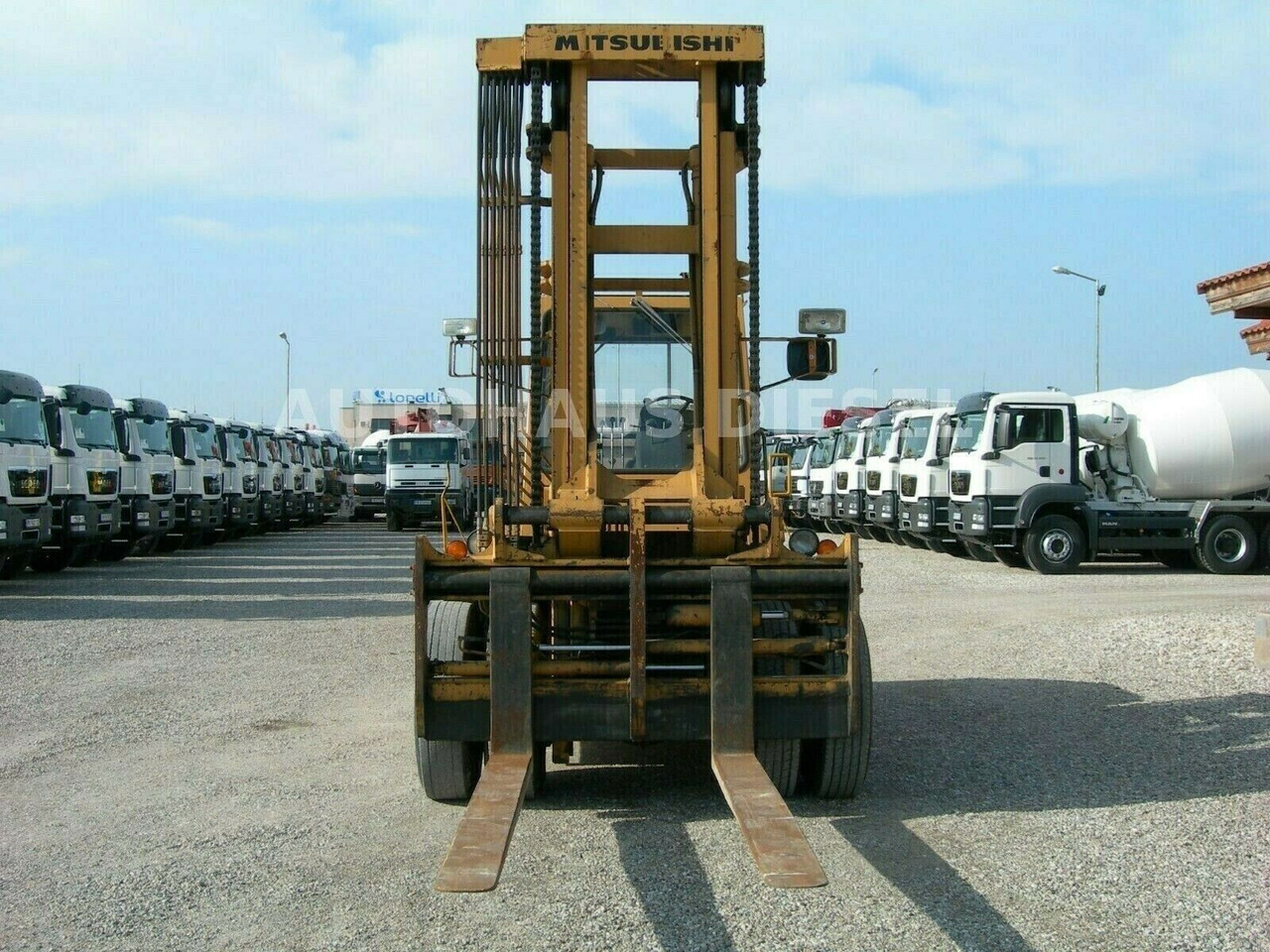 Mitsubishi FD 135 - Dizel forklift: fotoğraf 2 Mitsubishi FD 135 - Dizel forklift: fotoğraf 2