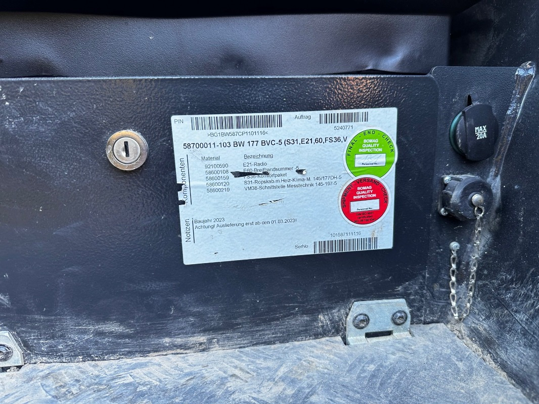 BOMAG DE BW 177 BVC-5 Stage V/Tier 4f - Kompaktör: fotoğraf 4 BOMAG DE BW 177 BVC-5 Stage V/Tier 4f - Kompaktör: fotoğraf 4