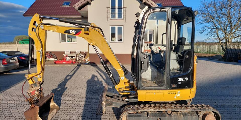 Minikoparka Caterpillar CAT 302.7D CR - Paletli ekskavatör: fotoğraf 1 Minikoparka Caterpillar CAT 302.7D CR - Paletli ekskavatör: fotoğraf 1