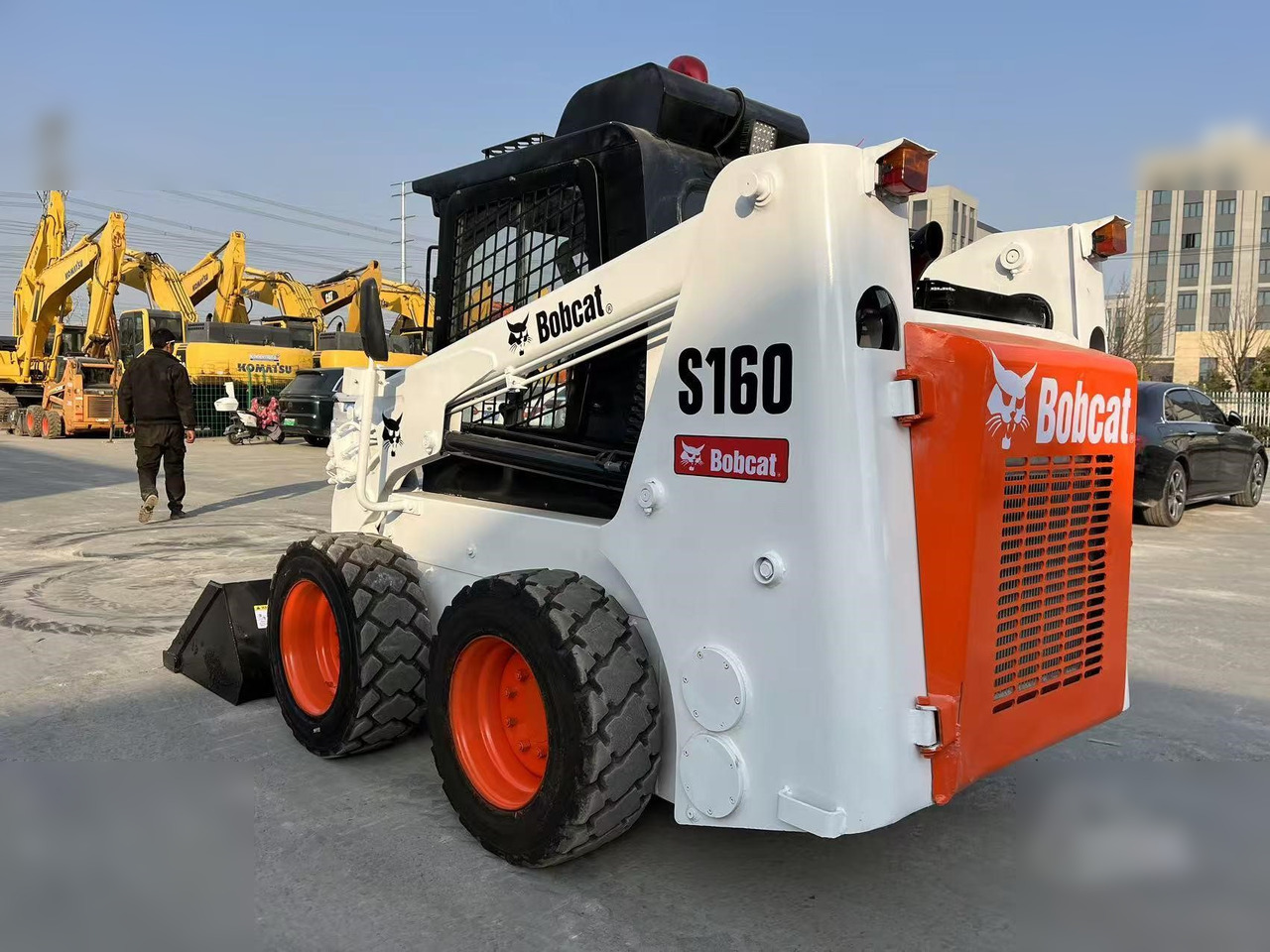 BOBCAT S160 - Mini yükleyici: fotoğraf 5 BOBCAT S160 - Mini yükleyici: fotoğraf 5