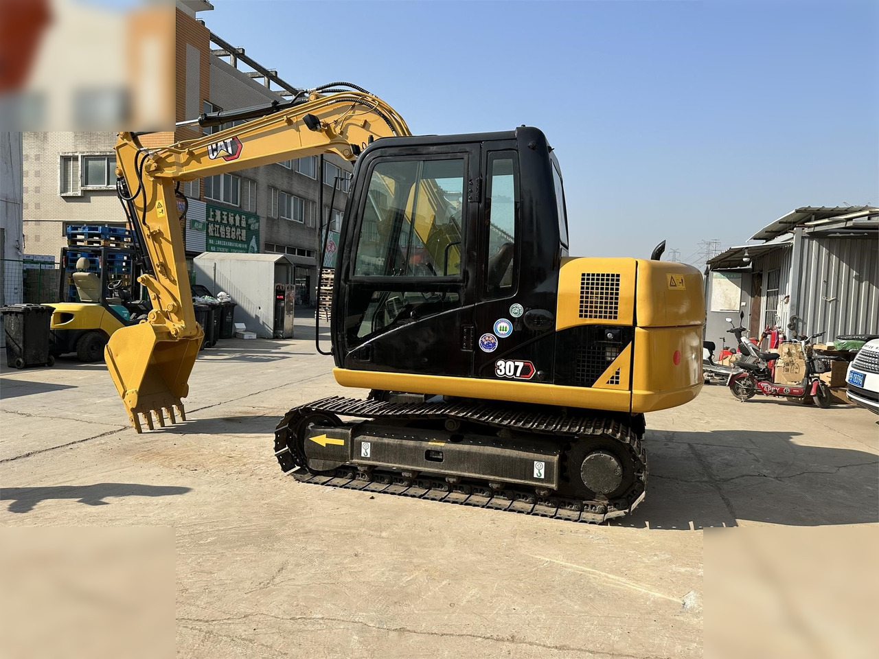 CATERPILLAR 307D - Paletli ekskavatör: fotoğraf 1 CATERPILLAR 307D - Paletli ekskavatör: fotoğraf 1