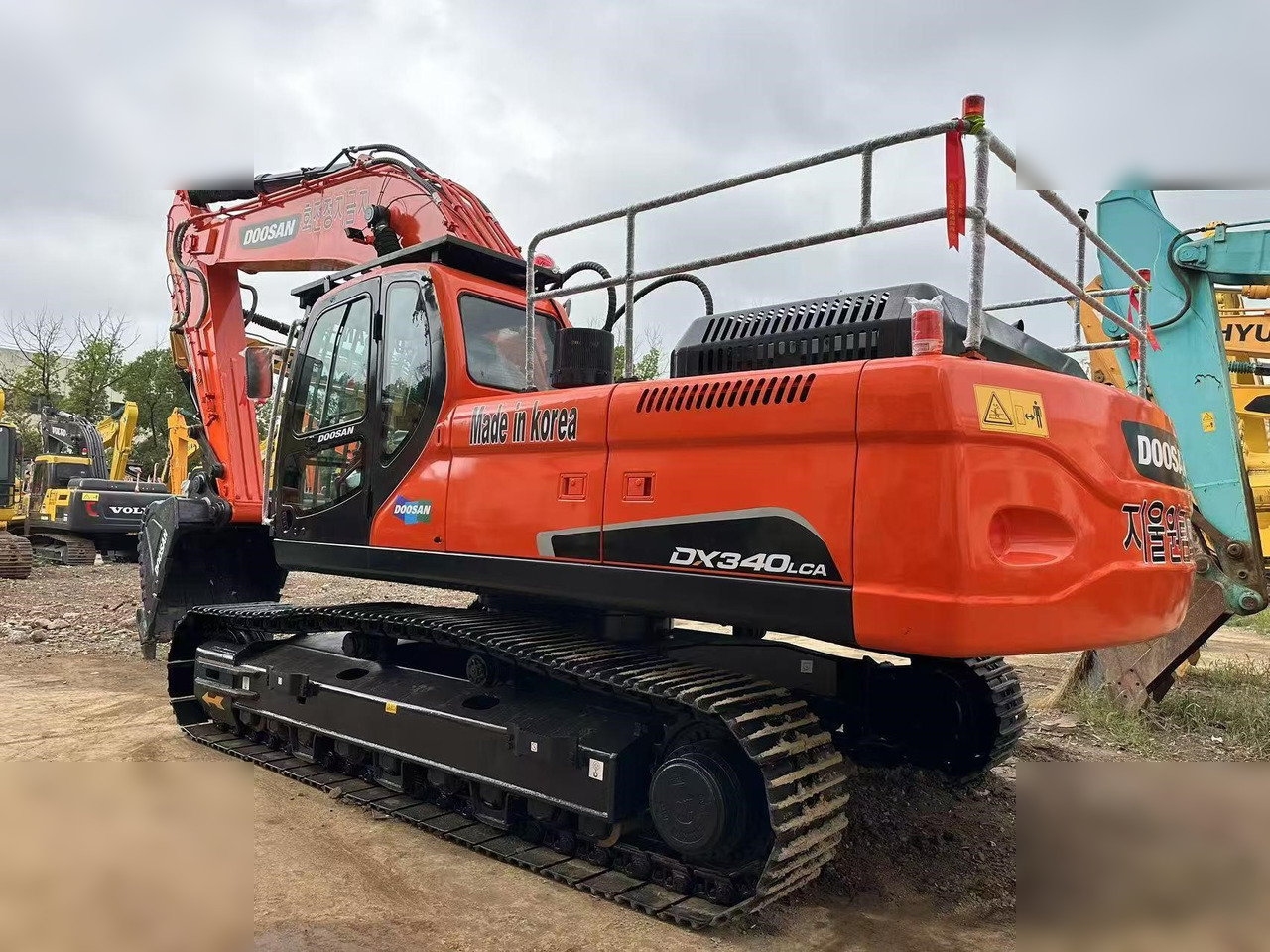 DOOSAN DX340 LC - Paletli ekskavatör: fotoğraf 5 DOOSAN DX340 LC - Paletli ekskavatör: fotoğraf 5