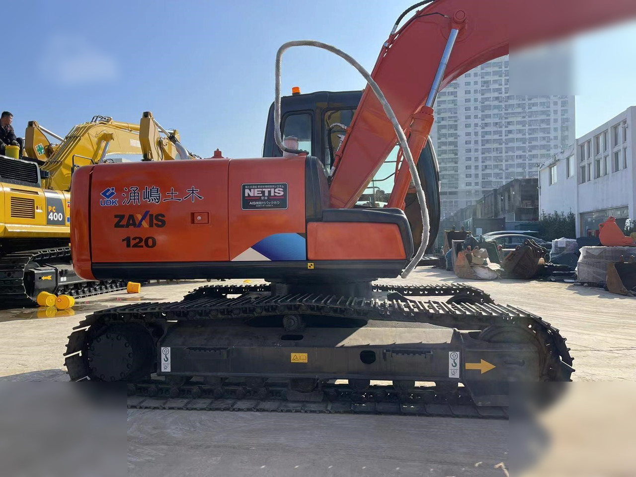 HITACHI ZX120 - Paletli ekskavatör: fotoğraf 5 HITACHI ZX120 - Paletli ekskavatör: fotoğraf 5